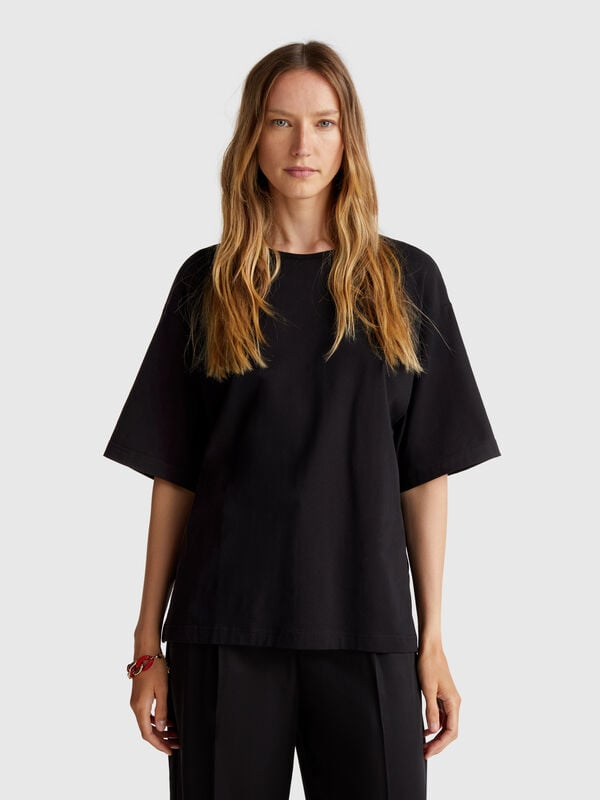T-shirt con incrocio sul retro Donna