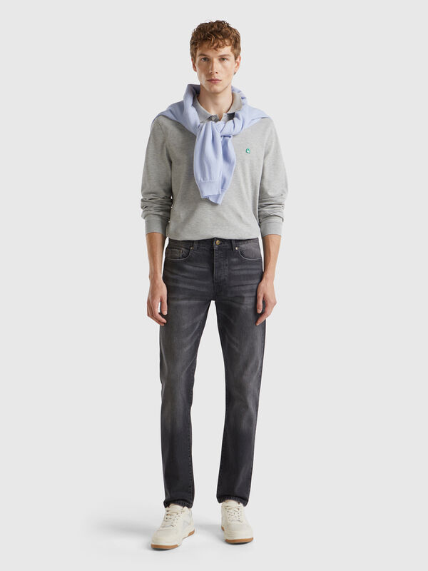 Jeans slim fit cinque tasche Uomo