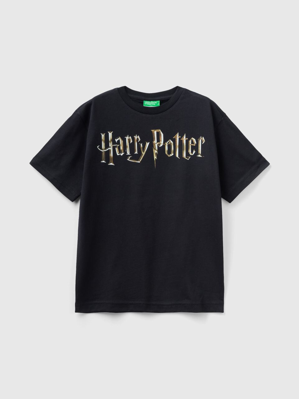 Maglietta Harry Potter manica corta Nero Bambino