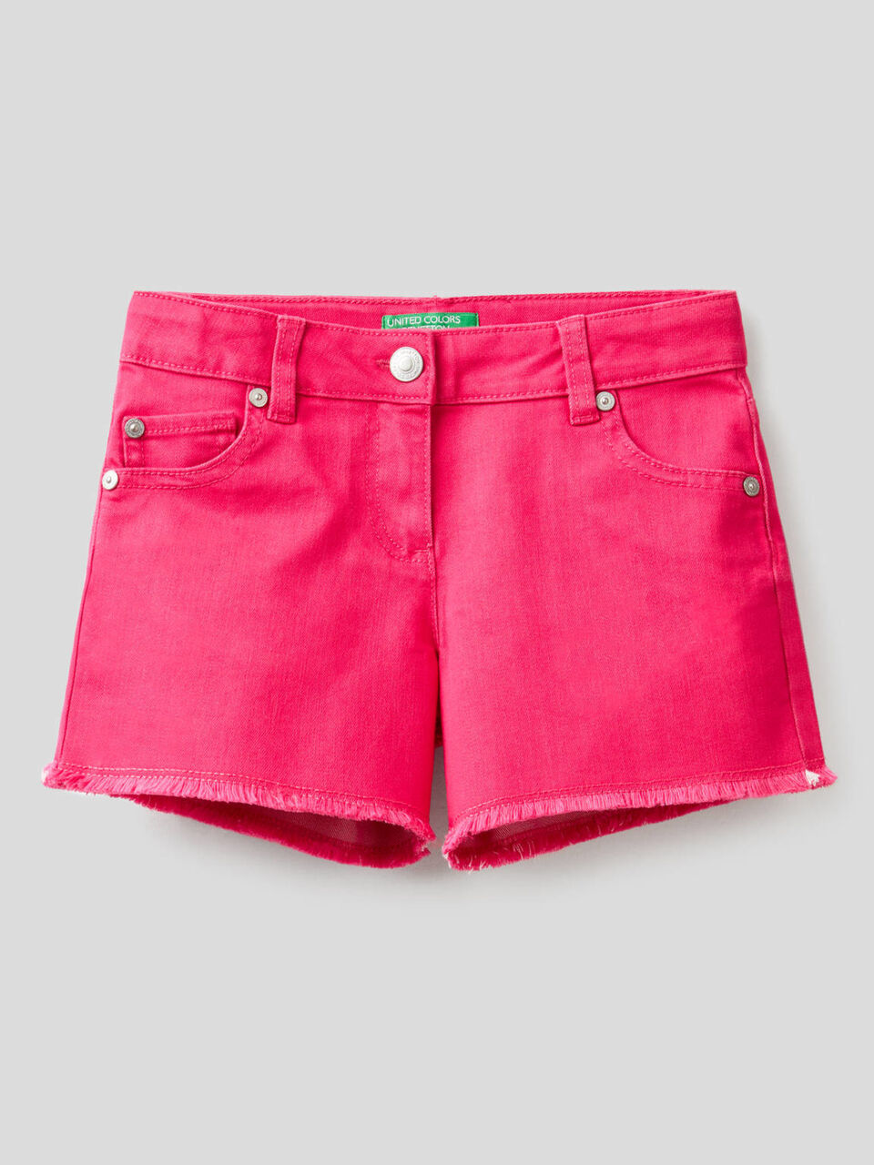 Shorts in misto cotone stretch image number 1
