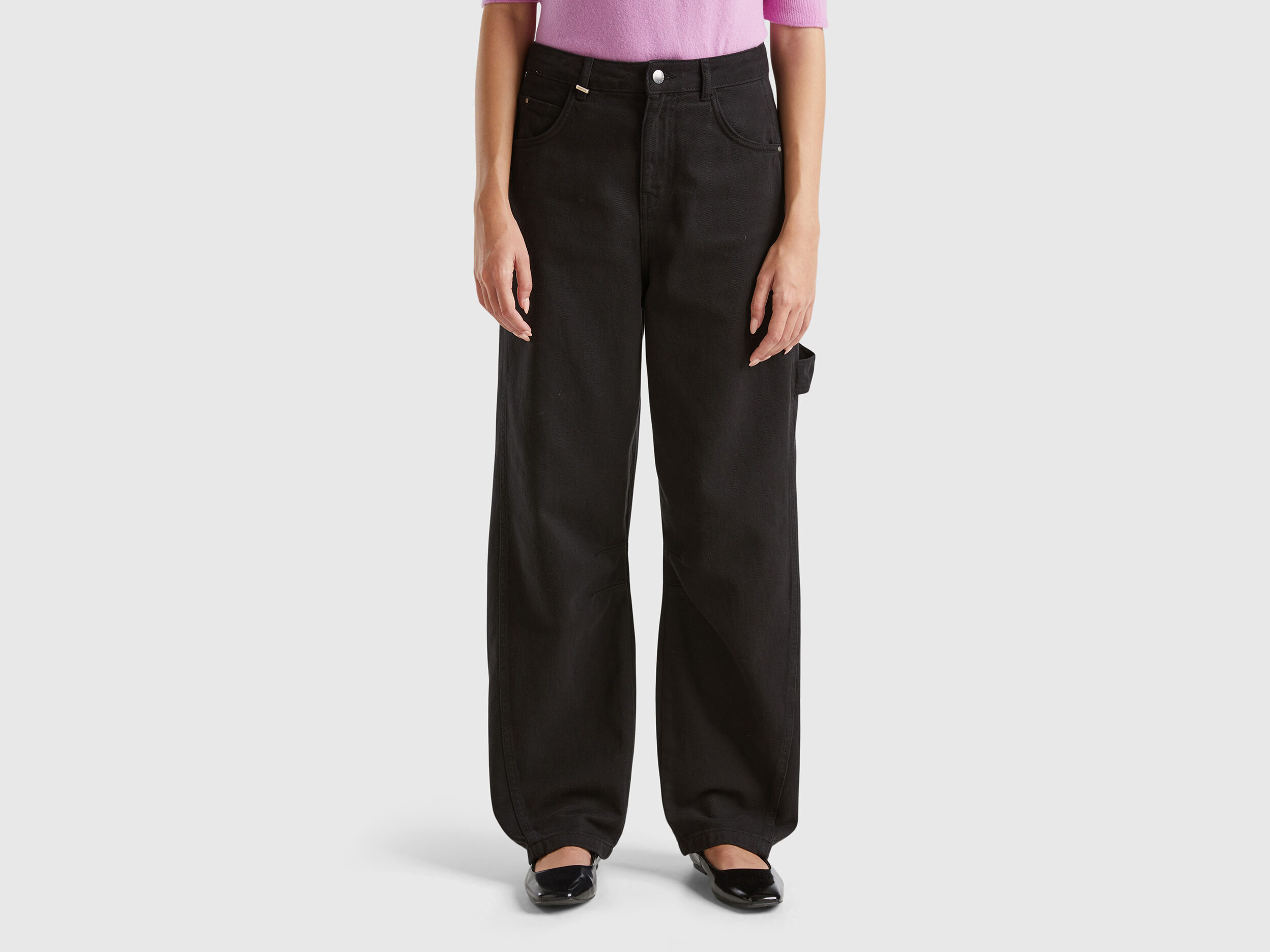 Benetton pantaloni donna online