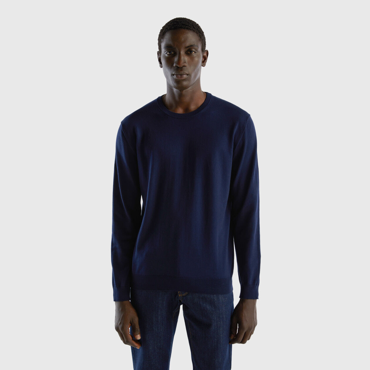 Maglia girocollo benetton sale