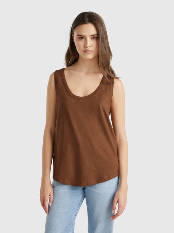 	Canotta in cotone leggero Donna