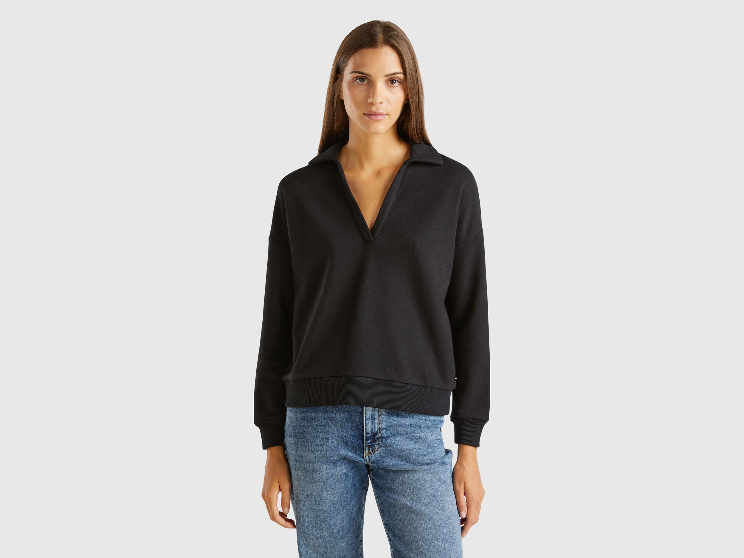 Felpe Donna Con Cappuccio Senza o Girocollo