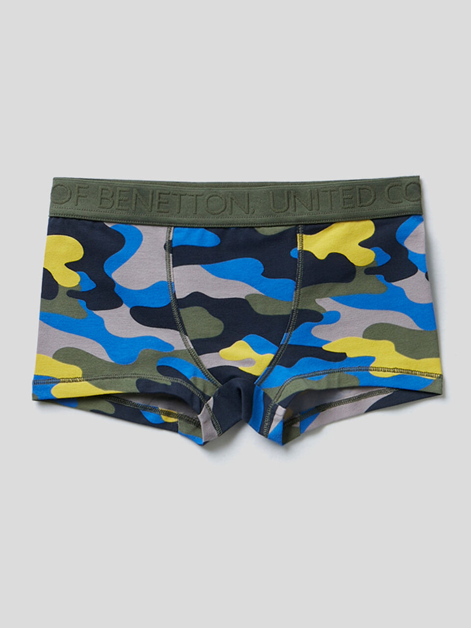 Boxer camouflage in cotone stretch image number 1