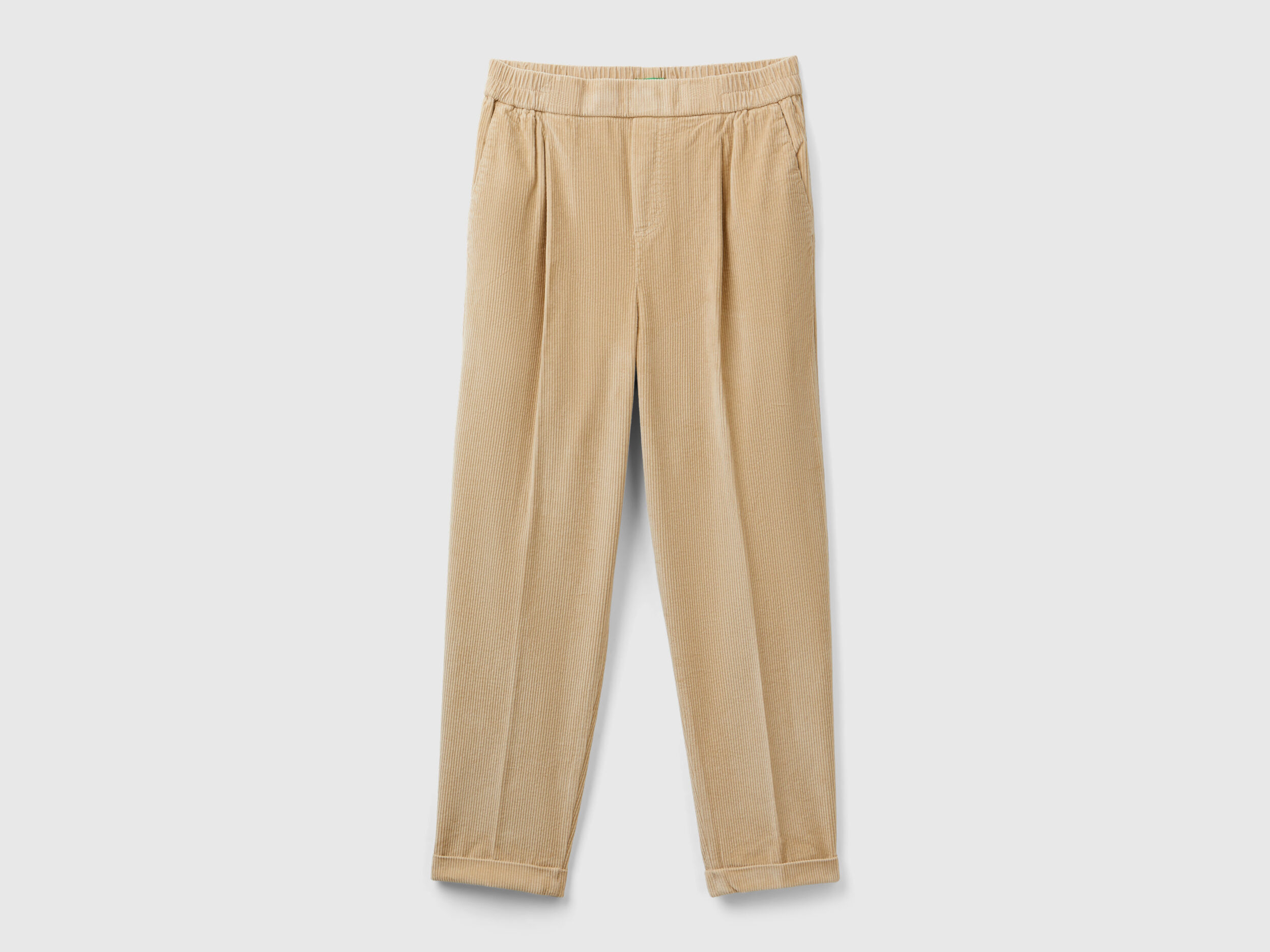 Benetton pantaloni velluto donna 2025