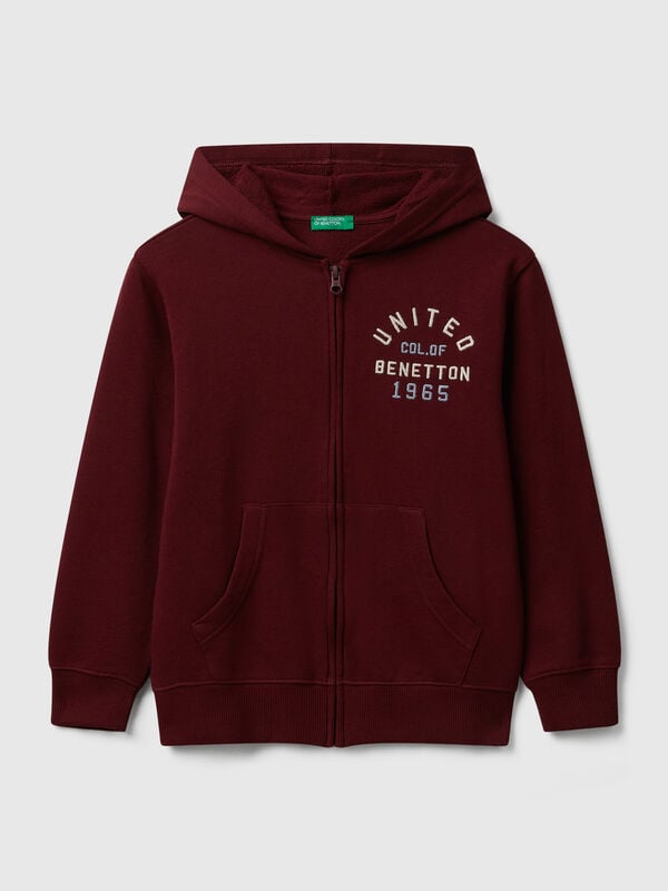 Felpa con zip e cappuccio Bambino