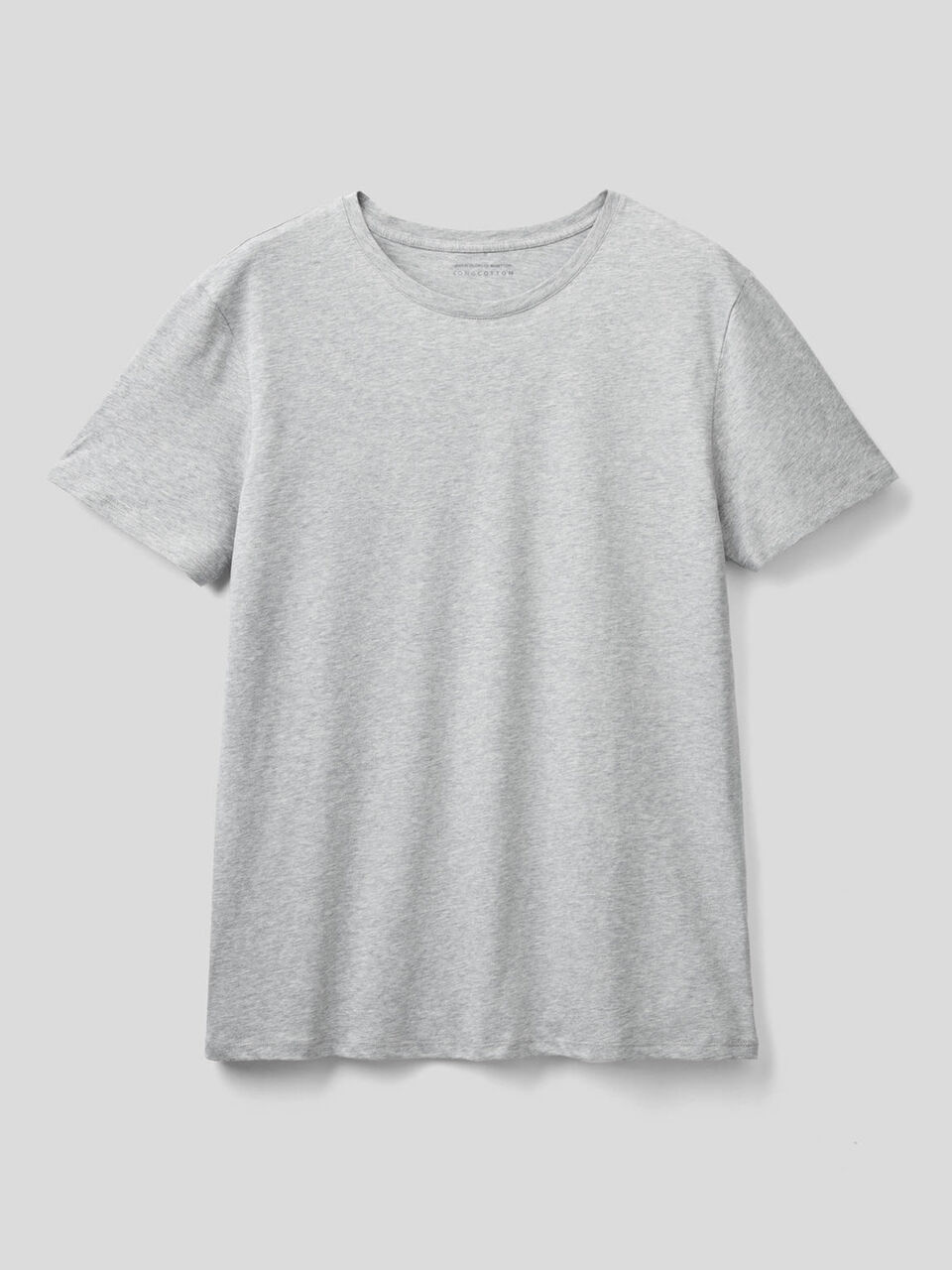 T-shirt in cotone a fibra lunga image number 1