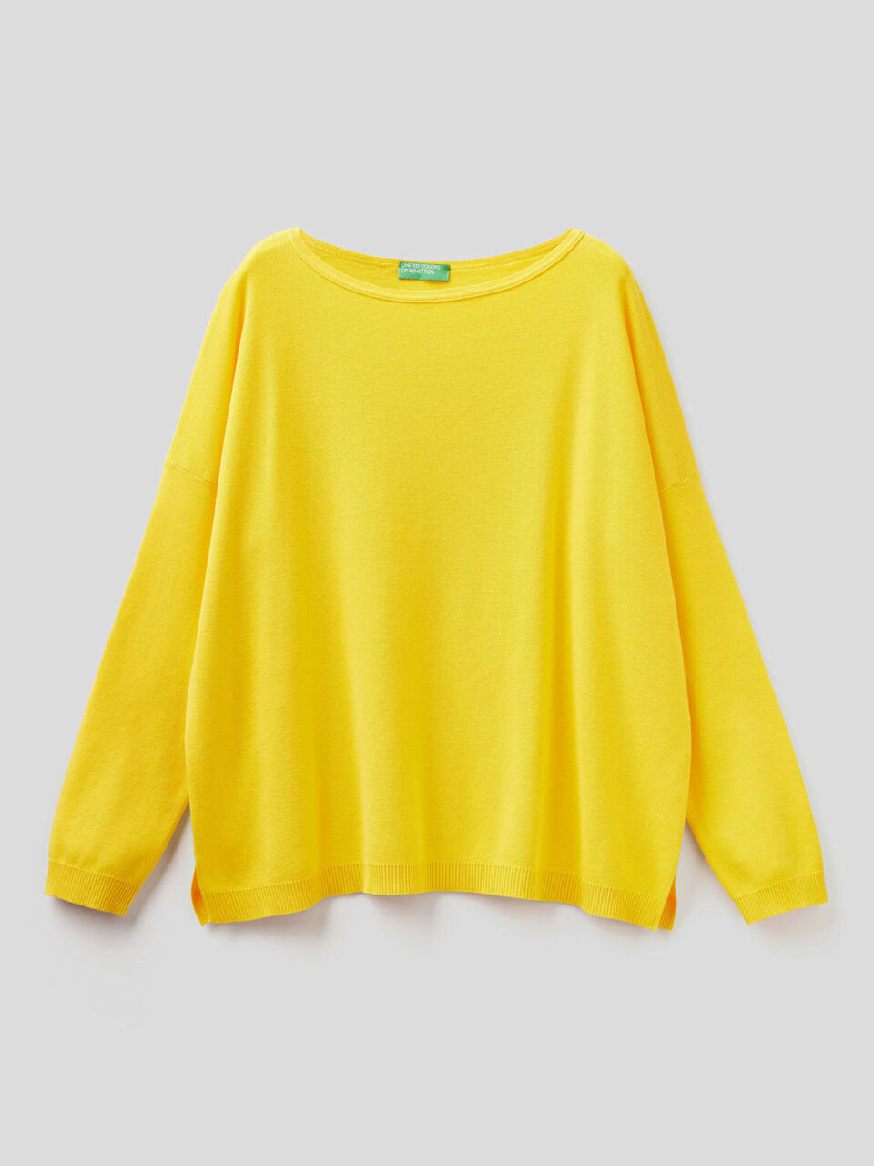 Maglia in cotone con scollo rotondo image number 1