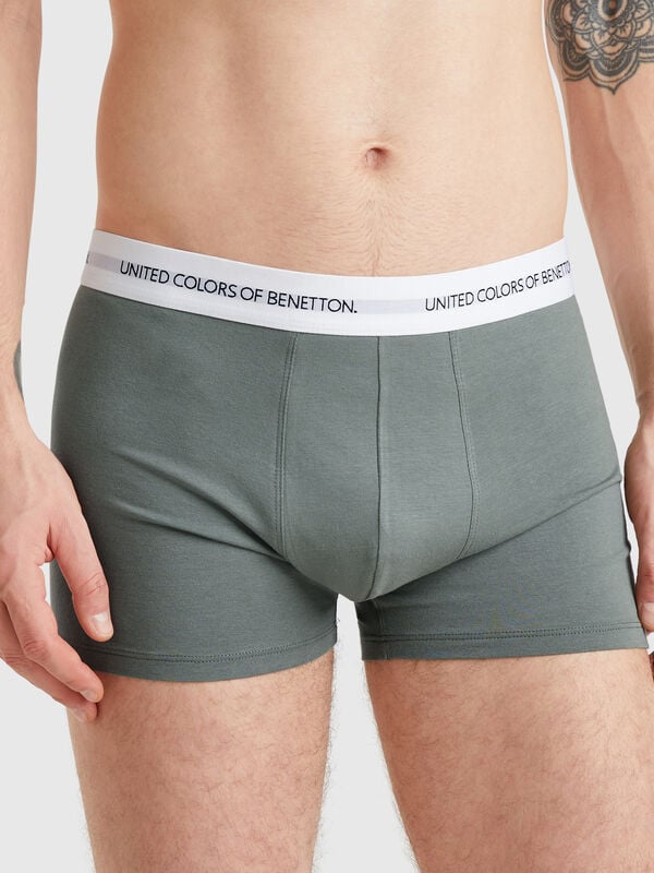 Boxer in cotone stretch Uomo