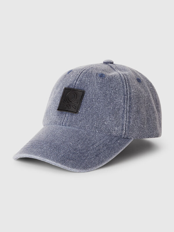 Cappello baseball con patch logo Bambino