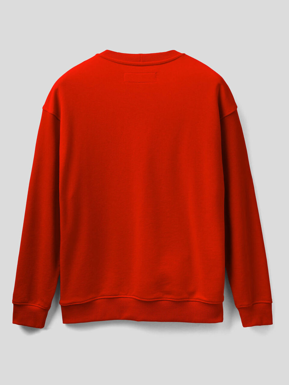 Felpa 100% cotone con logo applicato image number 2