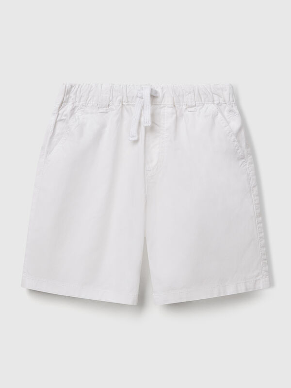 Shorts 100% cotone con coulisse Bambino