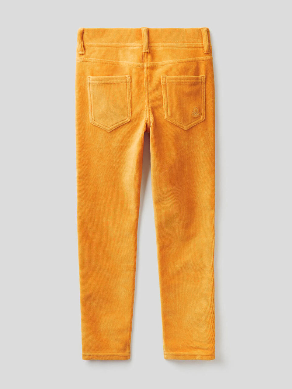 Pantaloni super skinny in ciniglia image number 2