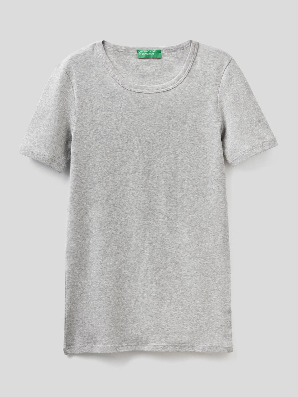T-shirt in cotone a fibra lunga image number 1