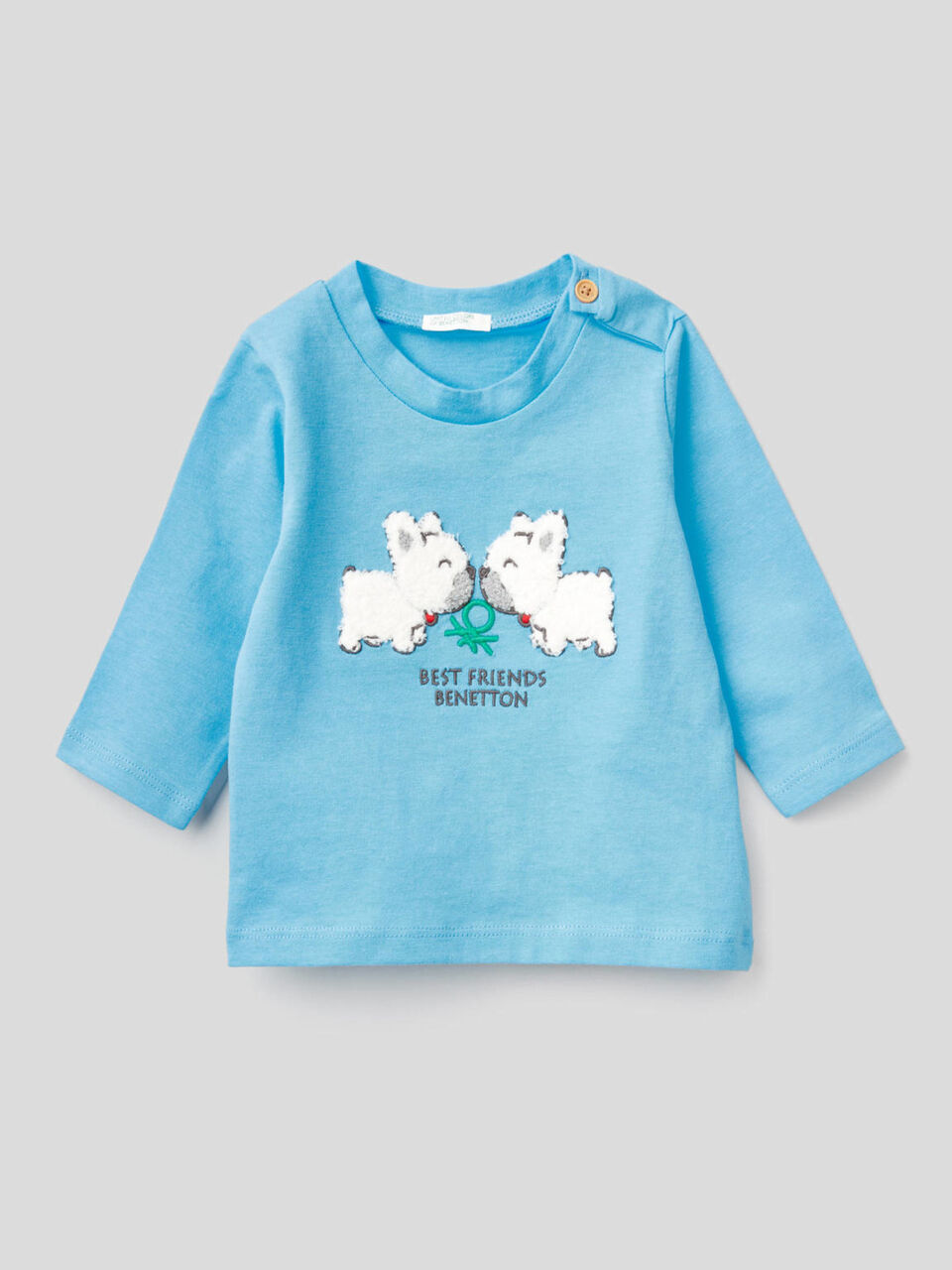 T-shirt in puro cotone biologico image number 1