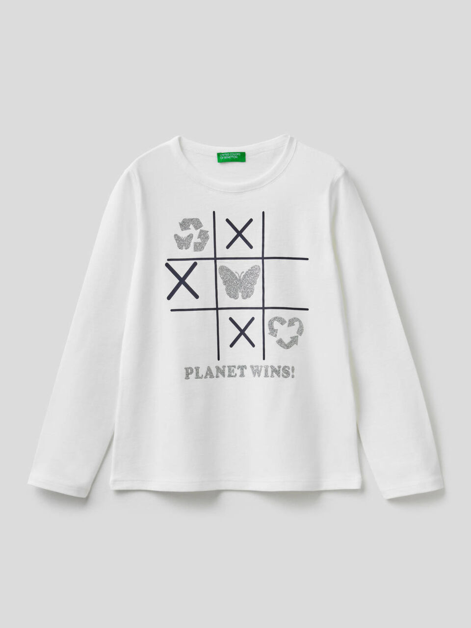 T-shirt stampata 100% cotone image number 1