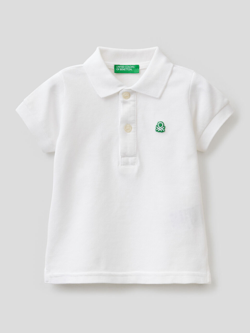 Polo manica corta in cotone biologico image number 1