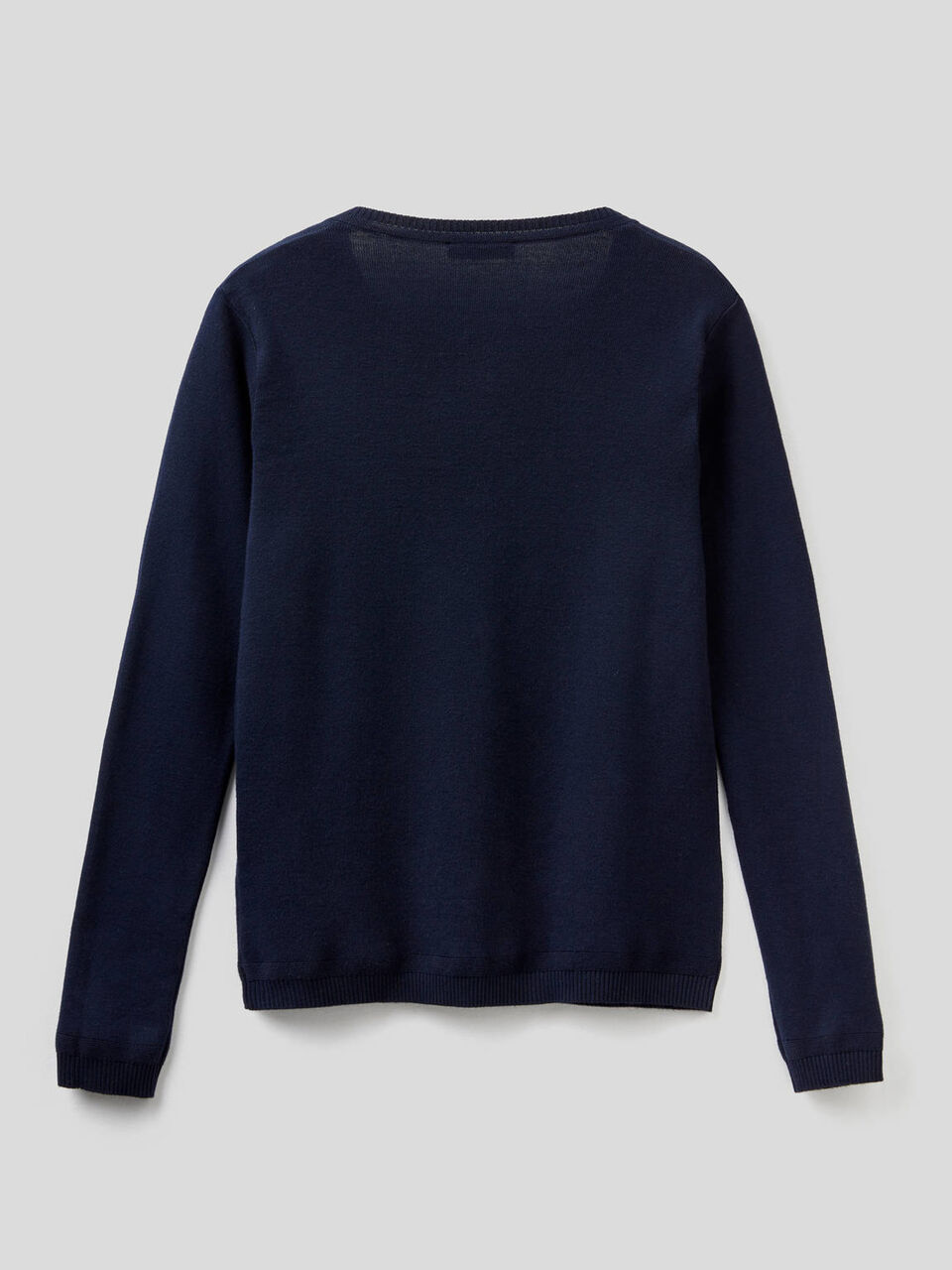 Cardigan girocollo in puro cotone image number null