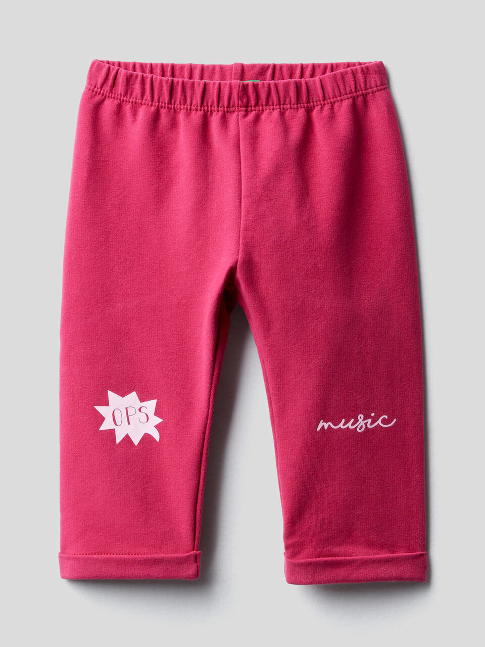 Leggings in cotone biologico stretch image number 1