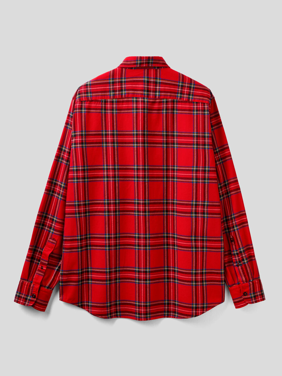 Camicia in flanella a quadri image number 2