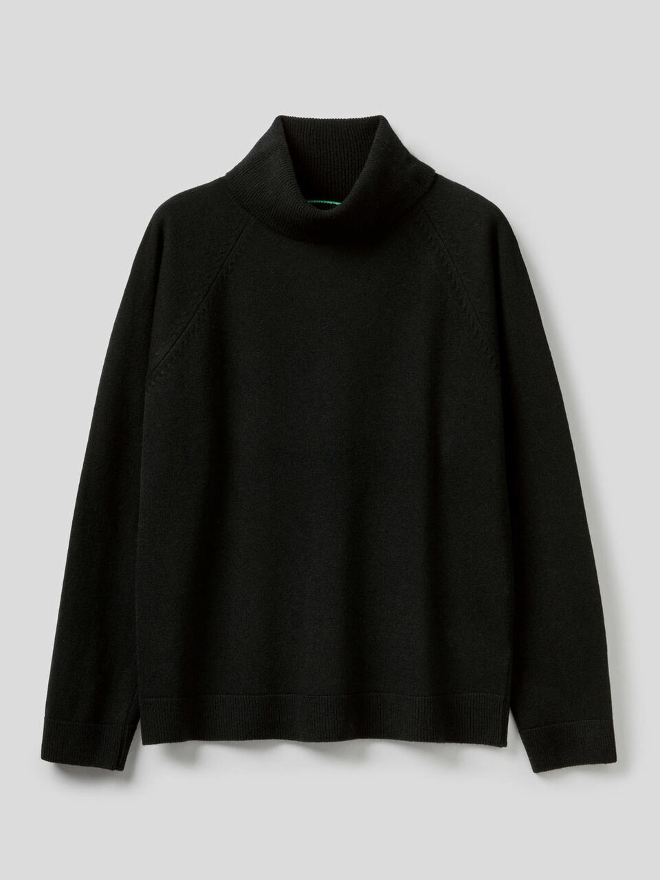 Maglione dolcevita in misto lana e cashmere image number 1