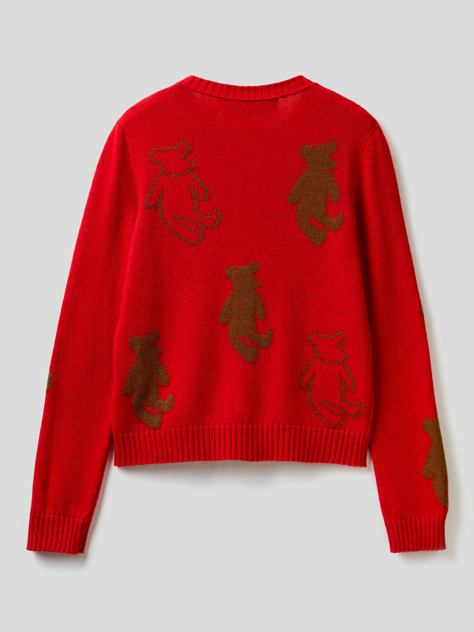 Maglia con orsetti ad intarsio image number 2