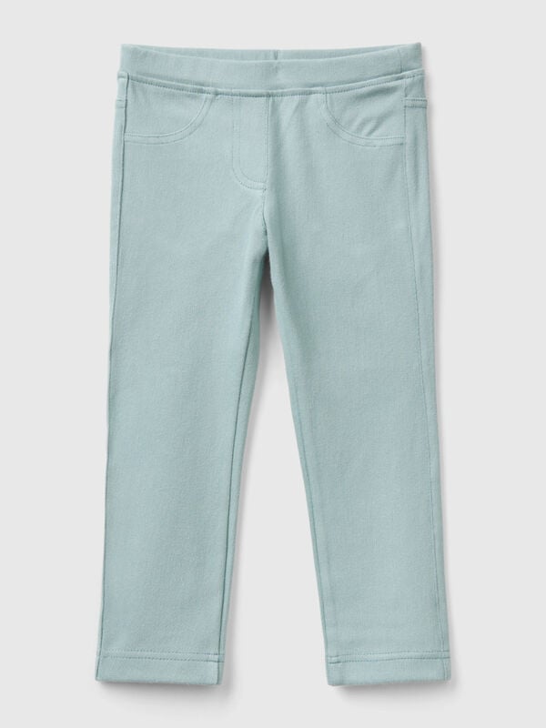 Pantaloni in felpa super stretch Bambina