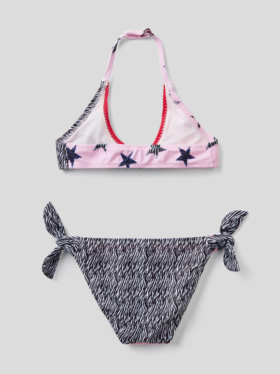 Bikini con mix di fantasie image number 2