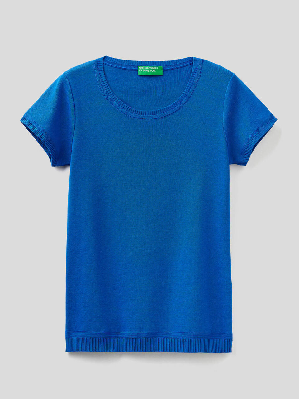 Maglia a manica corta in 100% cotone image number 1