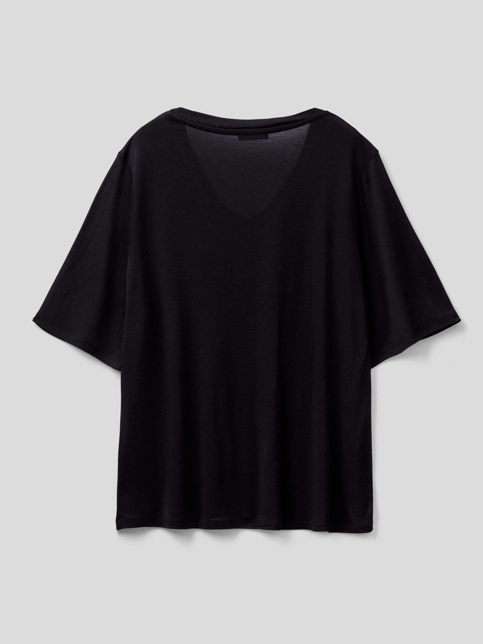 Blusa con scollo a V image number 2