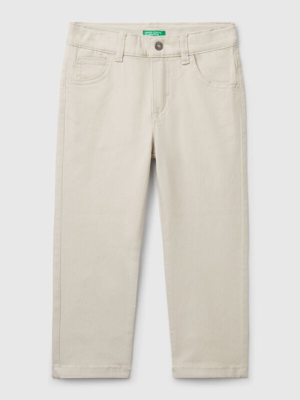 Pantaloni stretch cinque tasche Bambino