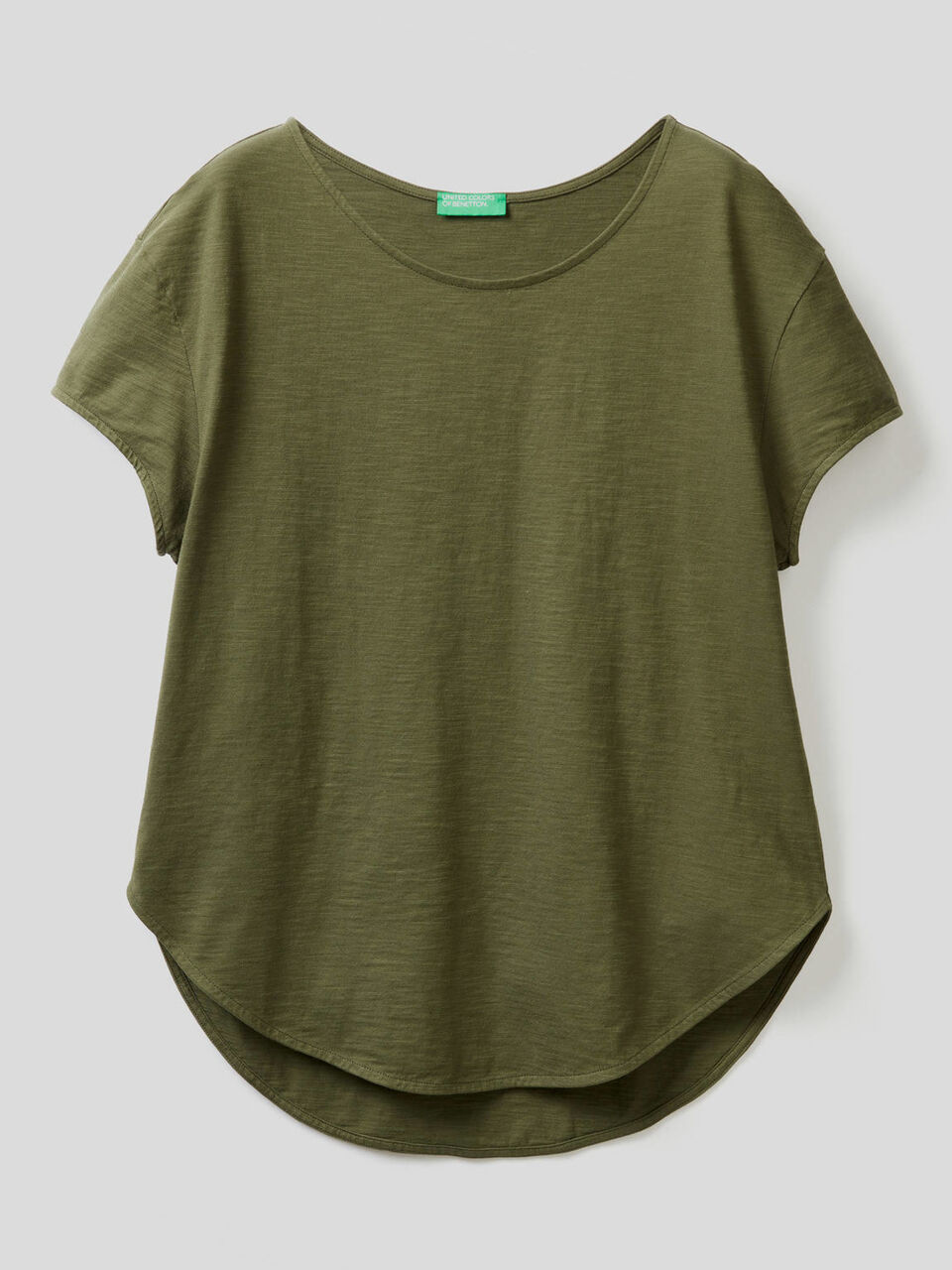 T-shirt oversize in puro cotone image number 1