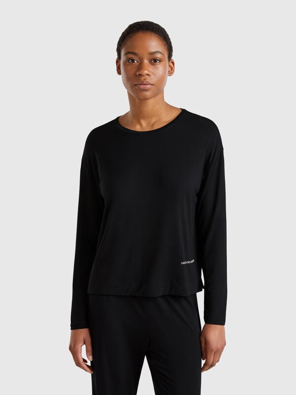 T-shirt manica lunga in Modal® stretch Donna