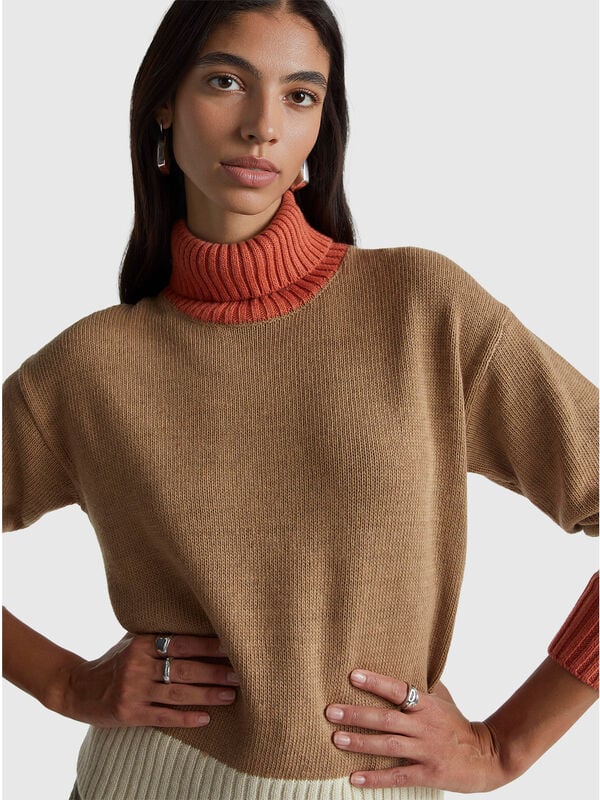 Dolcevita color block Dolcevita color block Donna