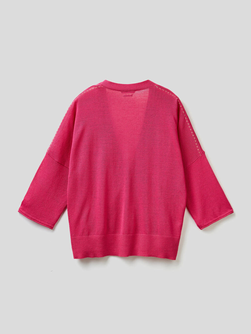 Cardigan con scollo a V image number 2