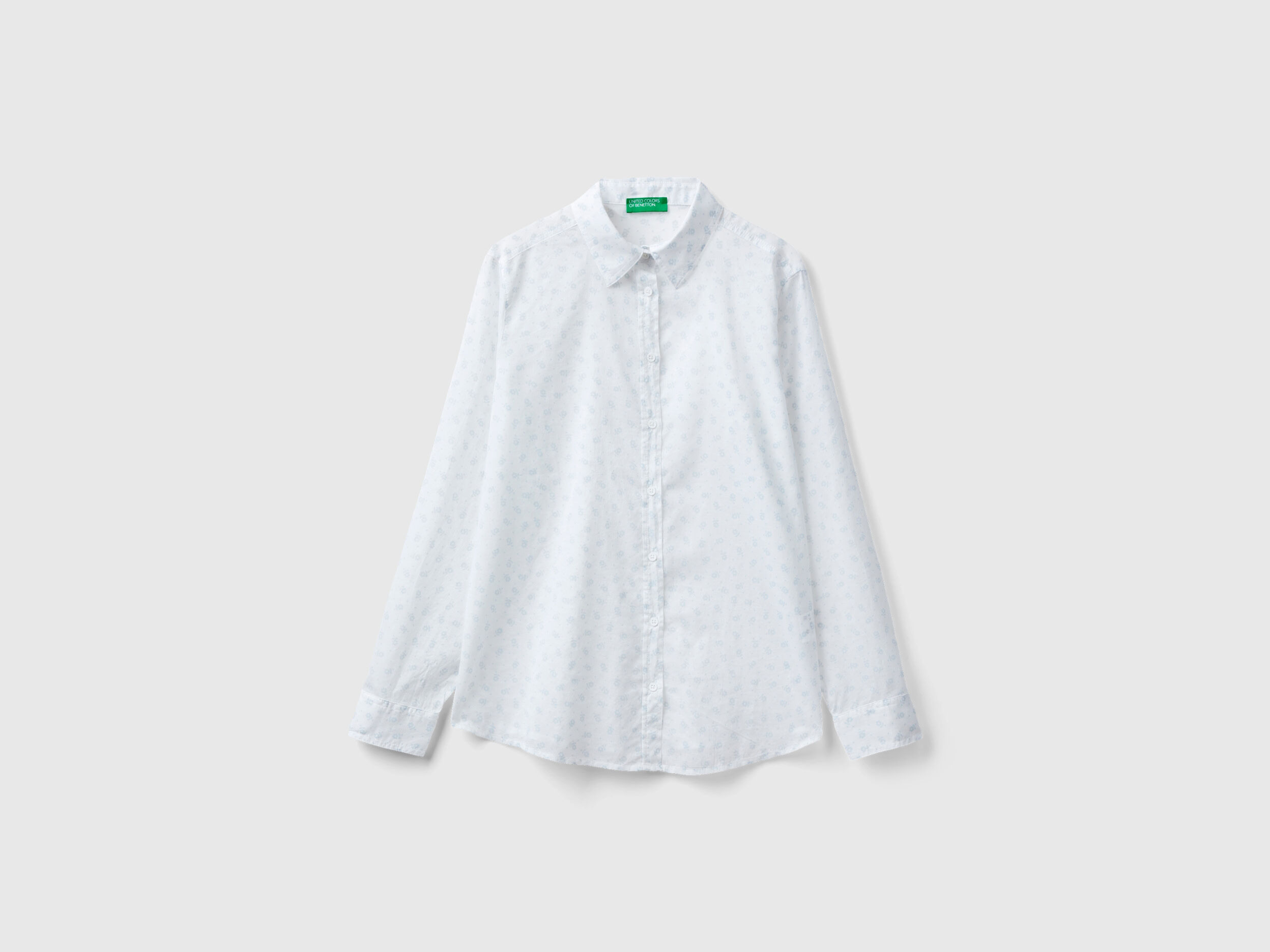 Benetton sale camicia bianca