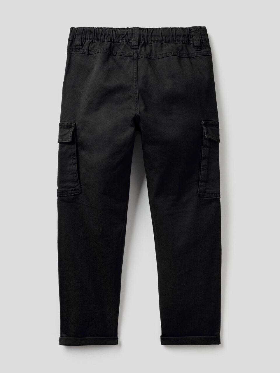 Pantaloni cargo in cotone stretch image number 2