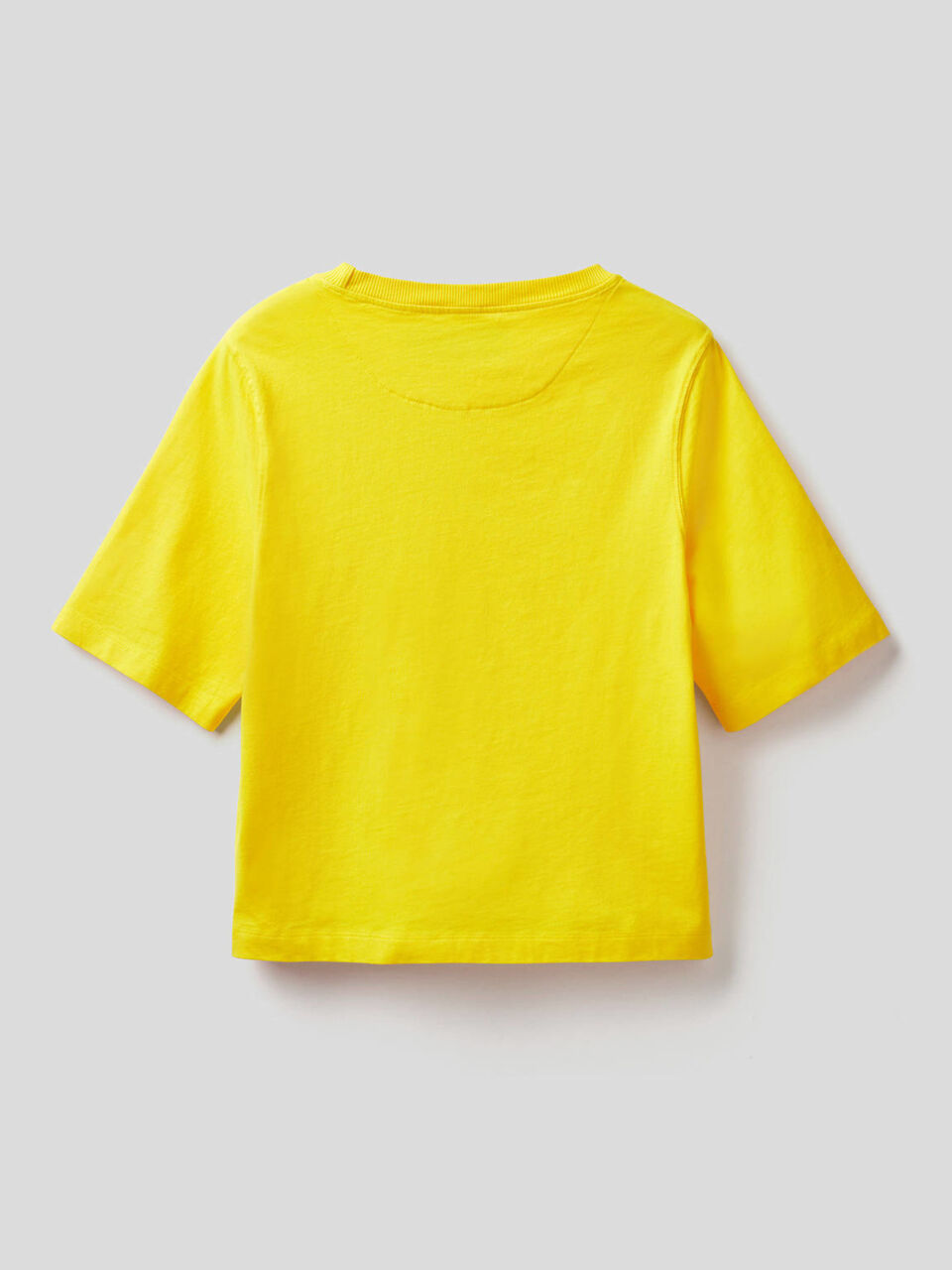 T-shirt boxy fit 100% cotone image number 2