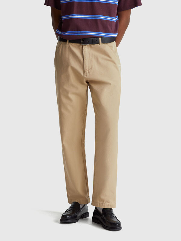 Pantaloni in puro cotone Uomo