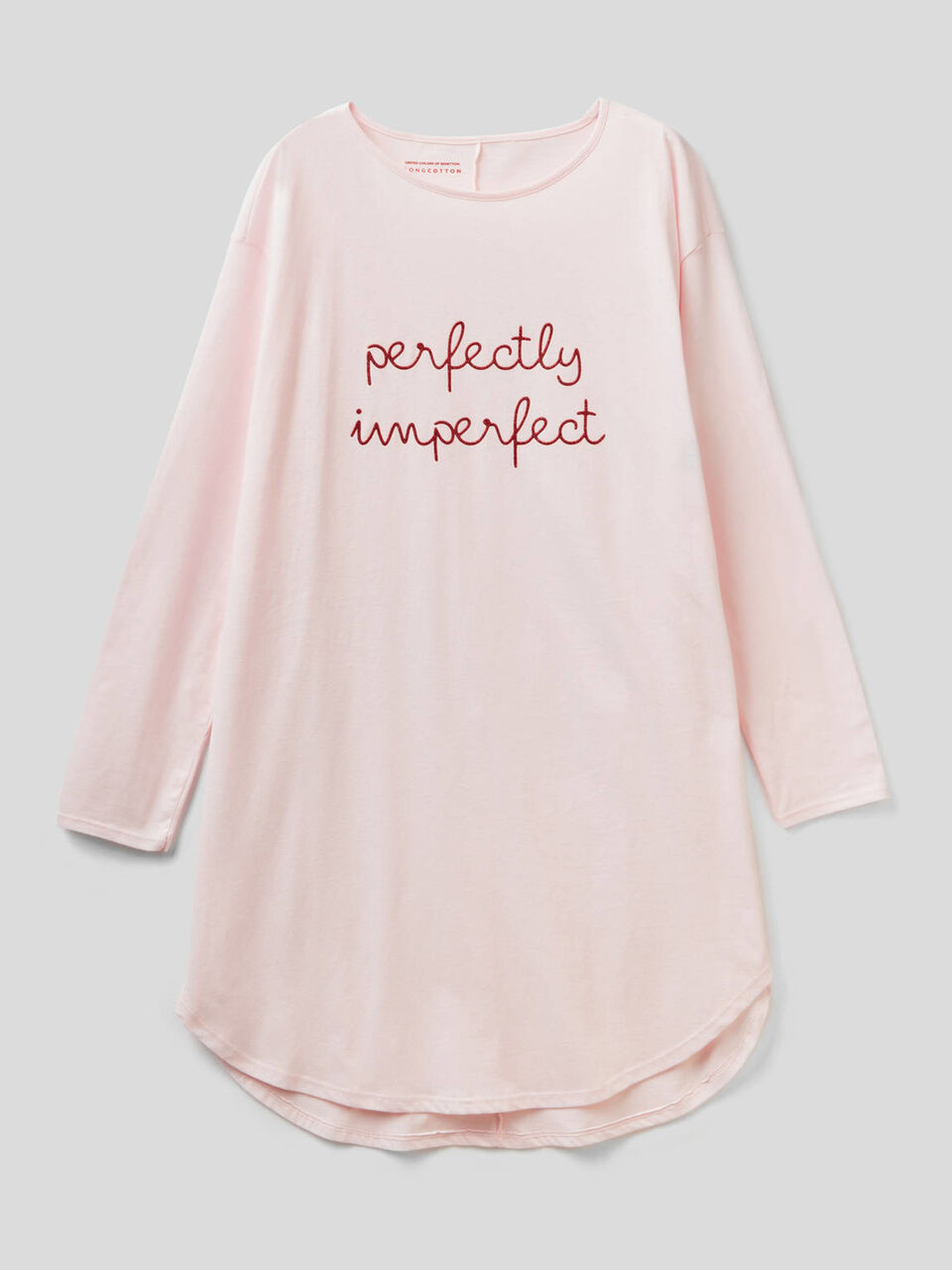 Maxi t-shirt da notte con stampa image number 1