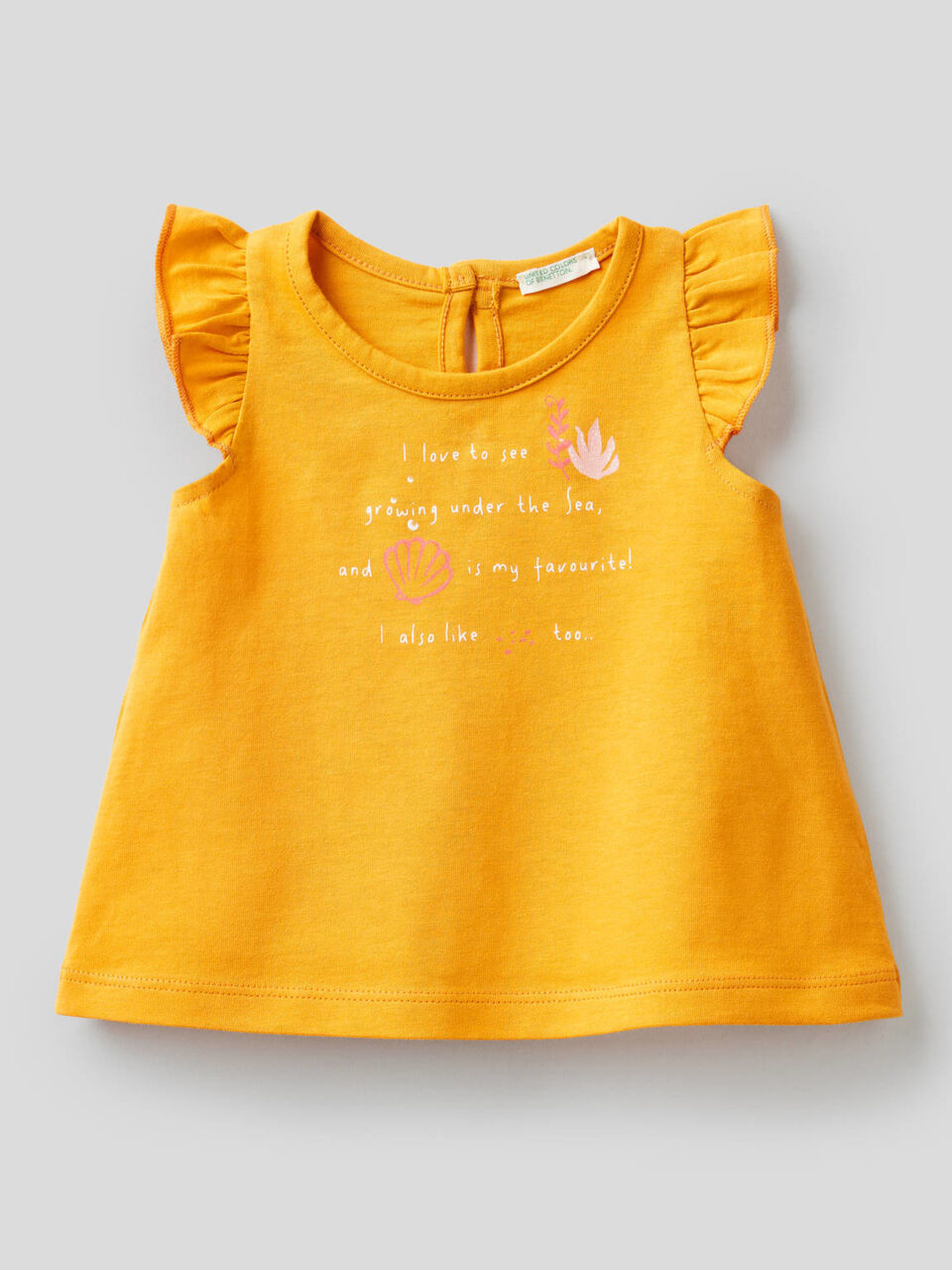 T-shirt con manica ad aletta image number null