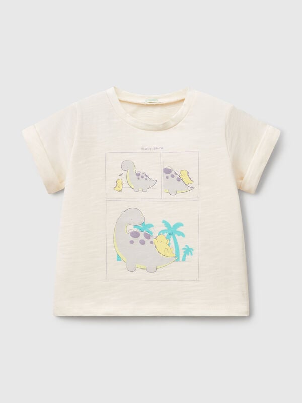 T-shirt con stampa Baby