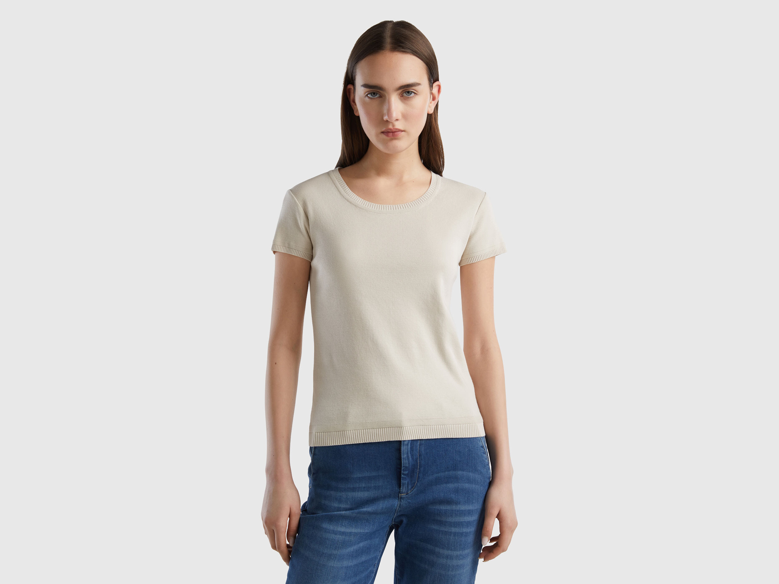 Maglia a manica corta in 100 cotone