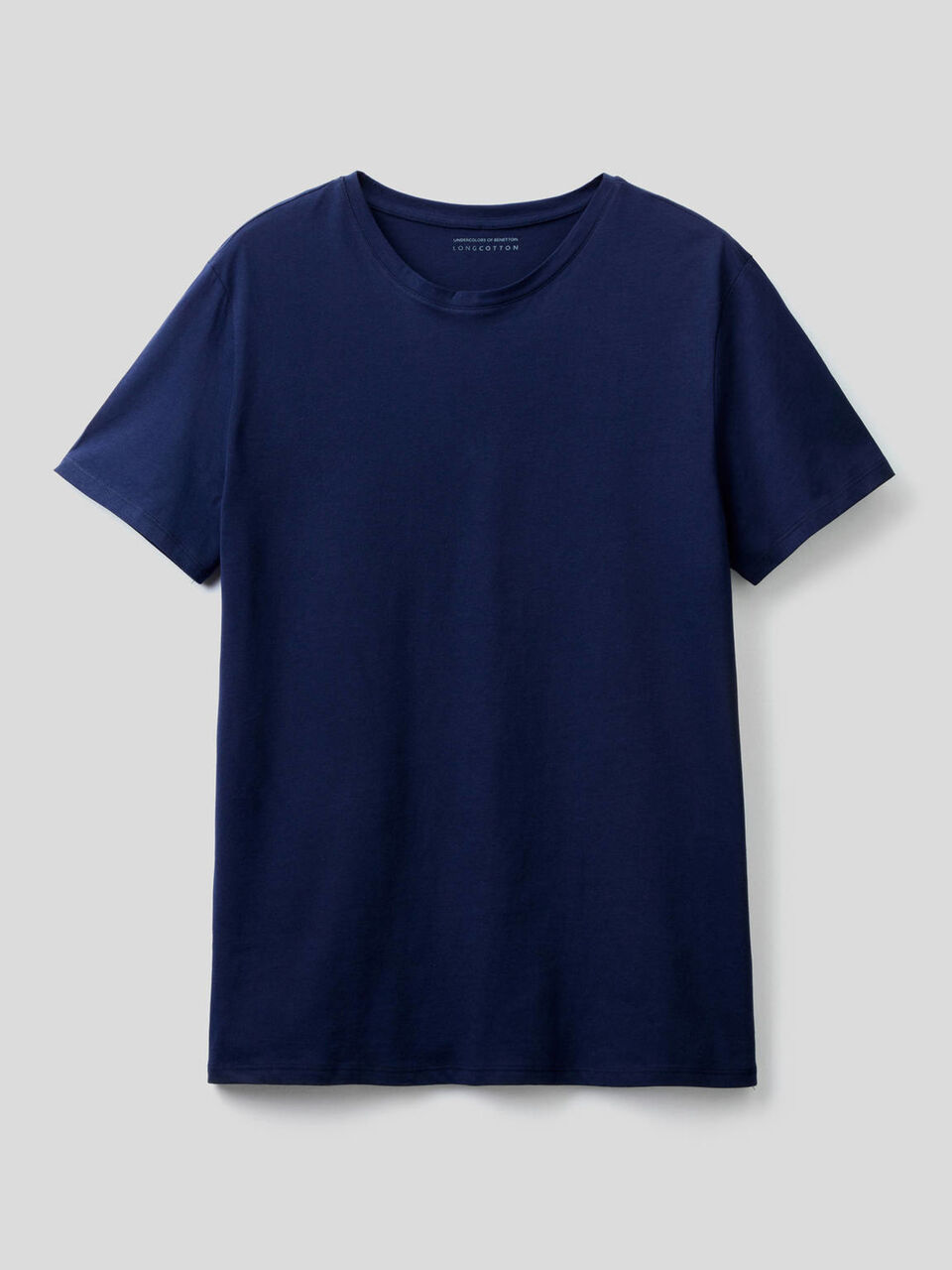 T-shirt in cotone a fibra lunga image number 1