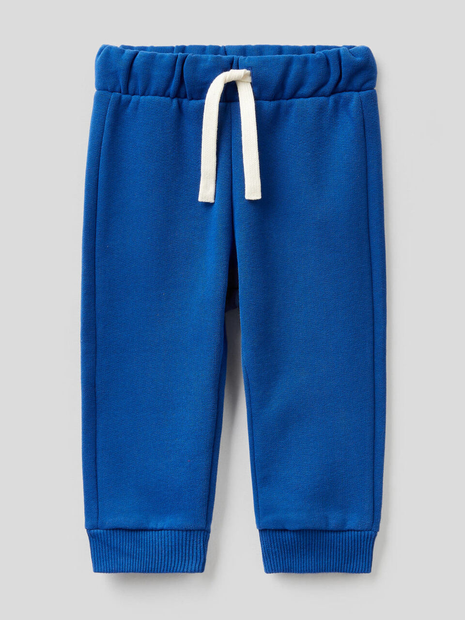 Pantaloni in felpa con logo ricamato image number 1