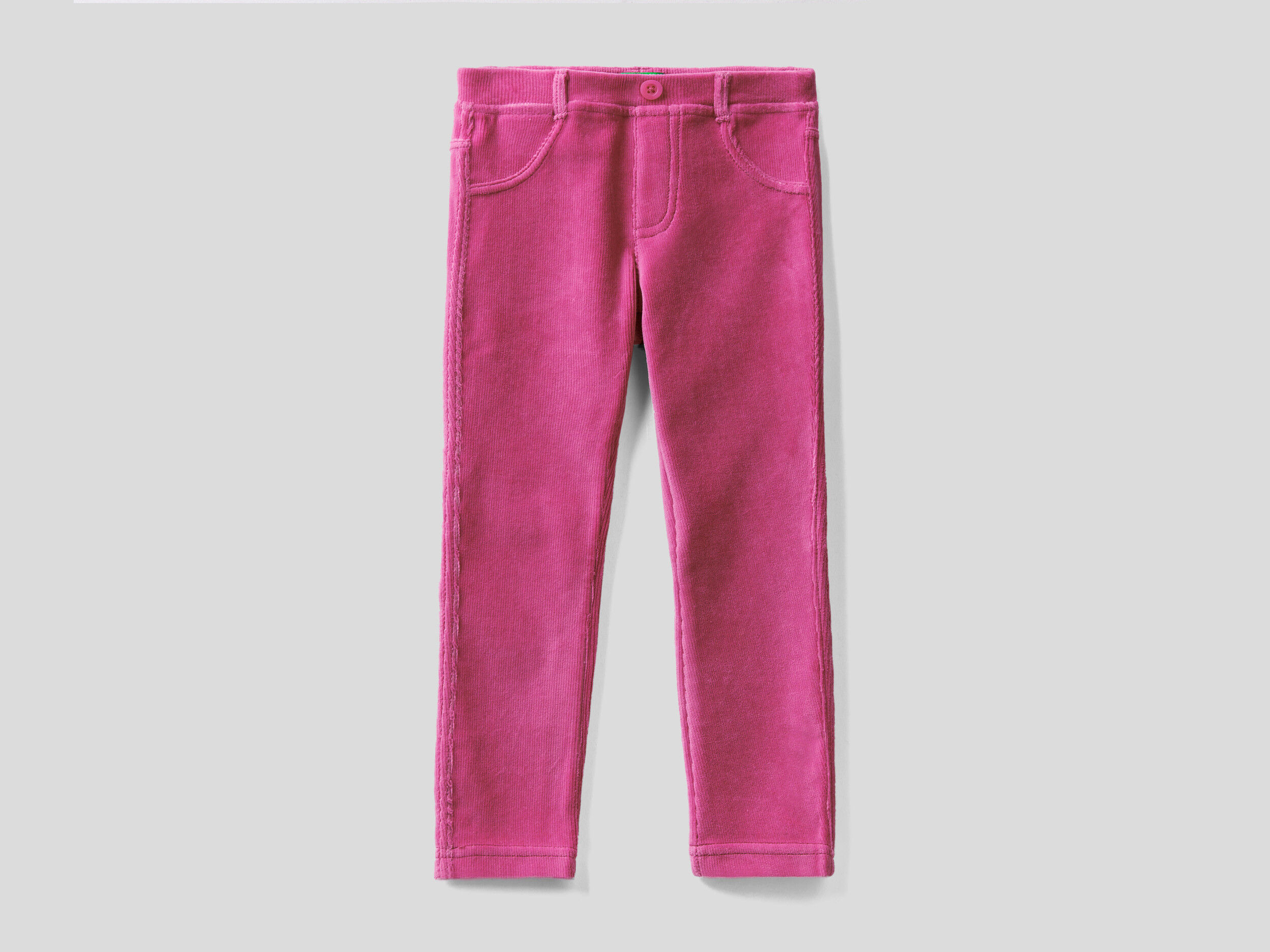 Jeggings Fantasia In Ciniglia United Colors of Benetton Bambina Abbigliamento Pantaloni e jeans Jeans Jeggings 