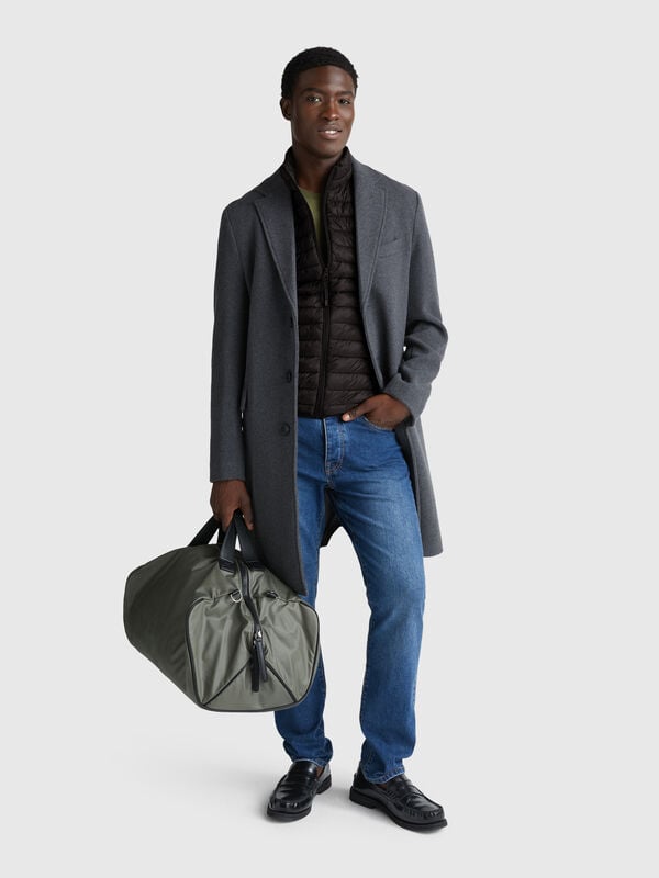 Smanicato regular fit imbottito  Uomo