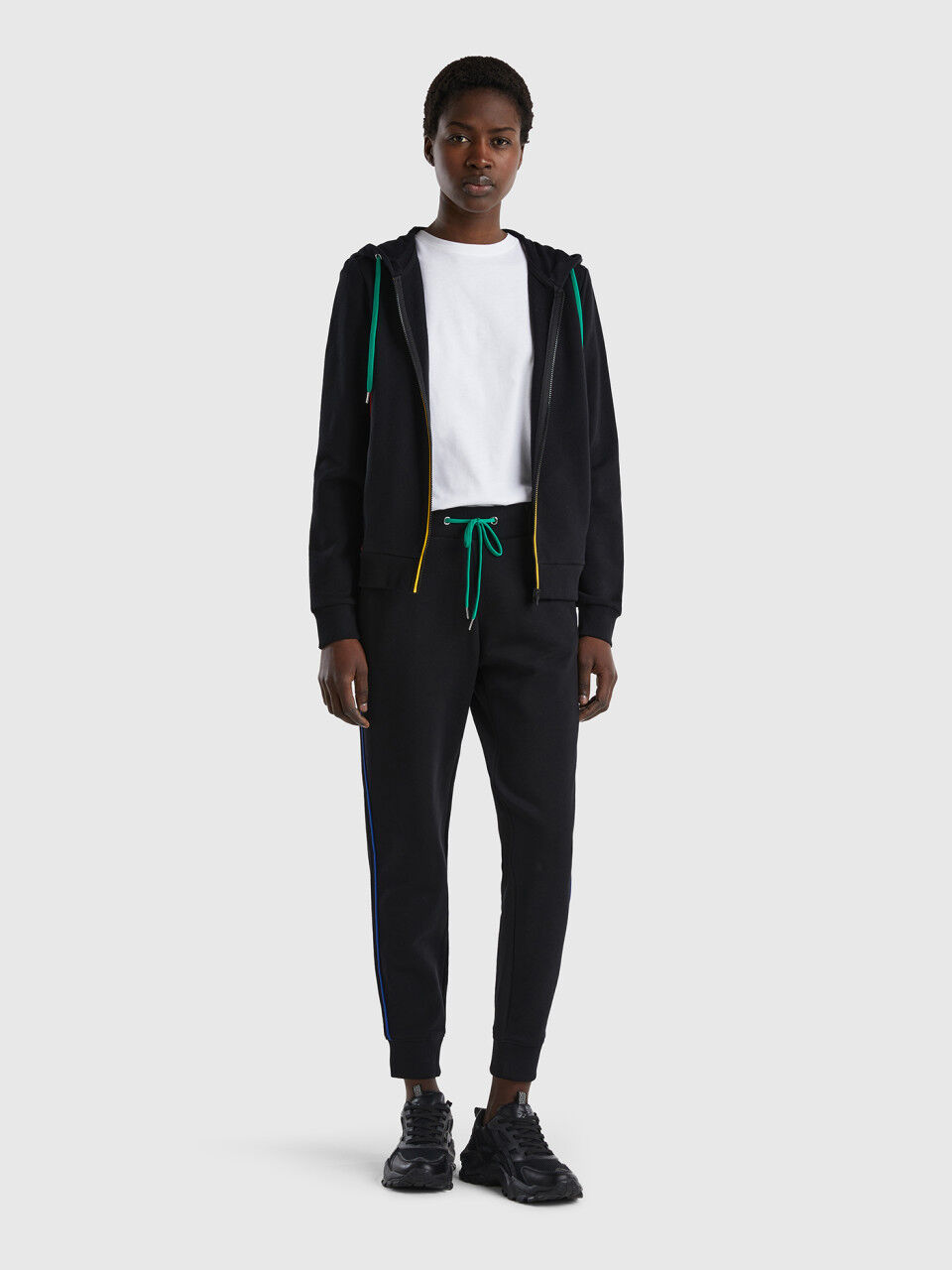 Pantaloni deals felpa benetton
