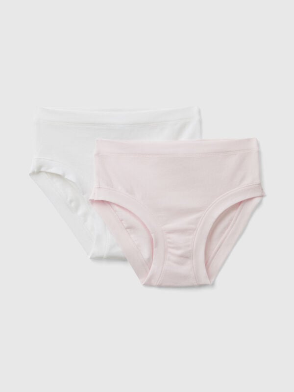 Due slip in cotone super stretch Bambina